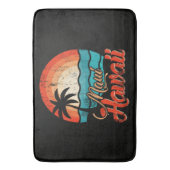 Palmbomen Hawaiaans Strand Badmat (Voorkant Verticaal)
