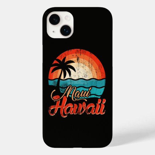 Palmbomen Hawaiaans Strand Case-Mate iPhone Case (Achterkant)
