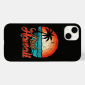 Palmbomen Hawaiaans Strand Case-Mate iPhone Case (Achterkant (horizontaal))