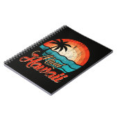 Palmbomen Hawaiaans Strand Notitieboek (Linkerzijde)