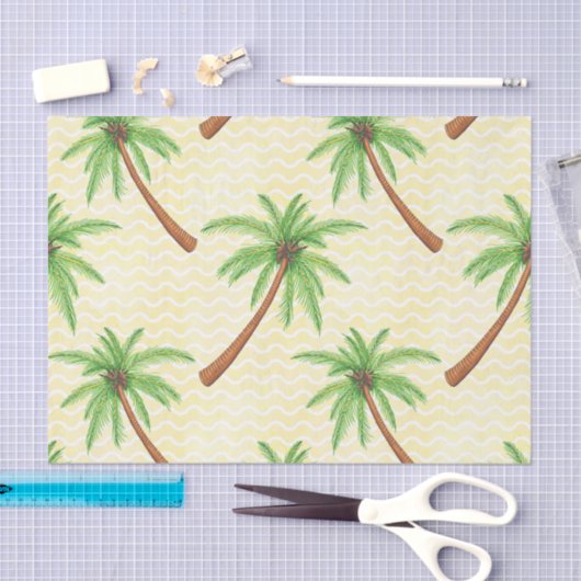 Palmbomen Hawaiaanse Print Tissuepapier (Craft)