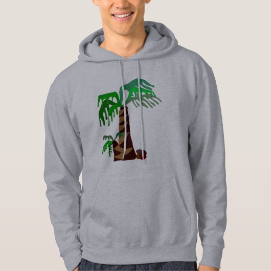Palmbomen Hoodie (Voorkant)