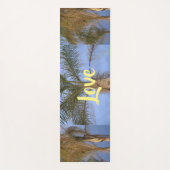 Palmbomen houden van yogamat (Voorkant)