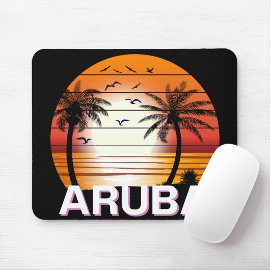  palmbomen in Aruba Muismat (Met muis)