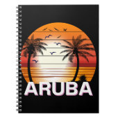  palmbomen in Aruba Notitieboek (Voorkant)