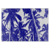 Palmbomen in een geposteriseerd ontwerp snijplank (Voorkant)