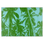 Palmbomen in een geposteriseerd ontwerp snijplank (Voorkant)