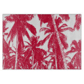 Palmbomen in een geposteriseerd ontwerp snijplank (Voorkant)