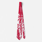 Palmbomen in een geposteriseerd ontwerp stropdas (Voorkant)