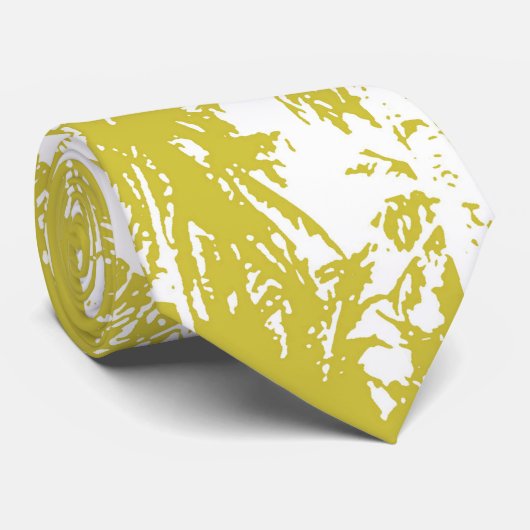Palmbomen in een geposteriseerd ontwerp stropdas (Opgerold)