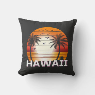  palmbomen in Hawaï Kussen
