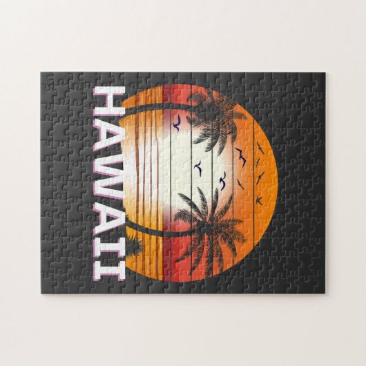 palmbomen in Hawaï Legpuzzel (Horizontaal)