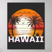  palmbomen in Hawaï Poster (Voorkant)
