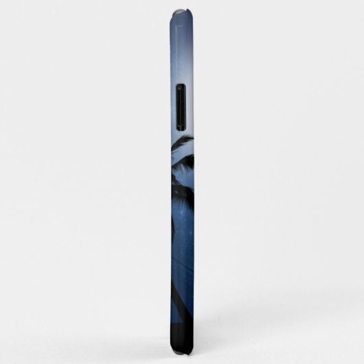 Palmbomen in het moonlicht Case-Mate iPhone case (Achterkant/rechts)