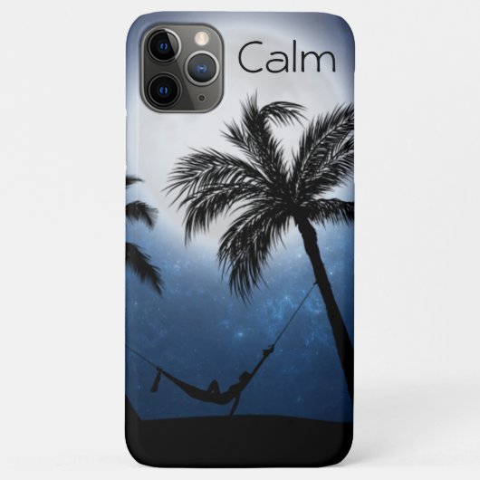 Palmbomen in het moonlicht Case-Mate iPhone case (Achterkant)