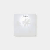 Palmbomen in het moonlicht post-it® notes (Voorkant)