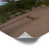 Palmbomen in het Paradijs Poster (Hoek)