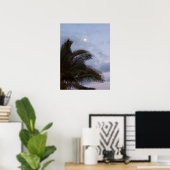 Palmbomen in het Paradijs Poster (Thuiskantoor)