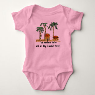 Palmbomen in het paradijs romper