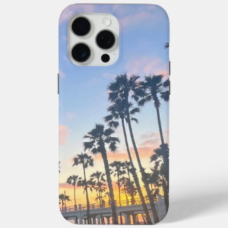 Palmbomen in het strand van Oceanside California iPhone 15 Pro Max Hoesje