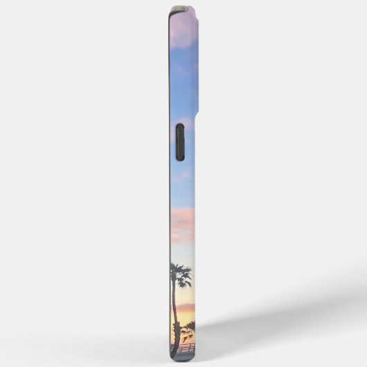 Palmbomen in het strand van Oceanside California Case-Mate iPhone Case (Achterkant / Rechts)