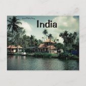 Palmbomen in Kerala India Briefkaart (Voorkant)