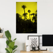 Palmbomen in Marokko Poster (Thuiskantoor)