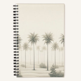 Palmbomen in Miami Notitieboek