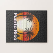palmbomen in Puerto Rico Summer Beach Legpuzzel (Horizontaal)