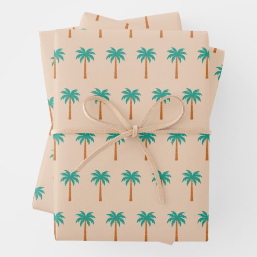 Palmbomen Inpakpapier Vel (In situ)