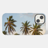 palmbomen iPhone hoesje (Achterkant horizontaal)