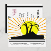 Palmbomen Kaart (Voorkant / Achterkant)