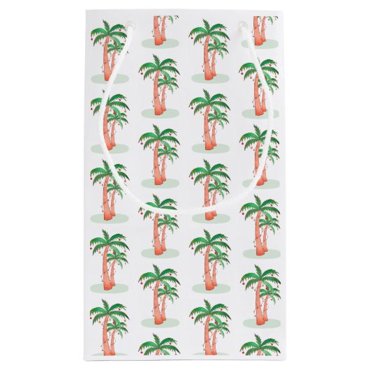 Palmbomen Klein Cadeauzakje (Achterkant)
