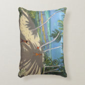 Palmbomen Klein strand Barbados 2013 Decoratief Kussen (Voorkant(Verticaal))