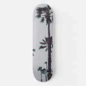 palmbomen langs de oceaan persoonlijk skateboard (Voorkant)