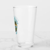 Palmbomen langs de westkust van de Stille Oceaan Glas (Links)