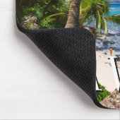 Palmbomen langs Hideaways Beach Muismat (Hoek)