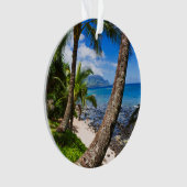 Palmbomen langs Hideaways Beach Ornament (voorkant)