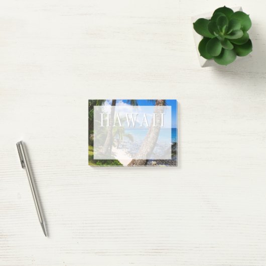 Palmbomen langs Hideaways Beach Post-it® Notes (Kantoor)