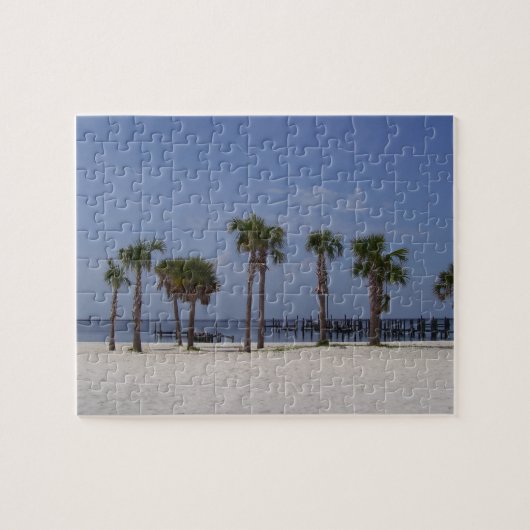 Palmbomen Legpuzzel (Horizontaal)