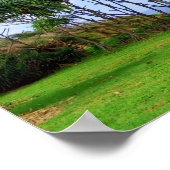 Palmbomen lopen in Hawaï Poster (Hoek)