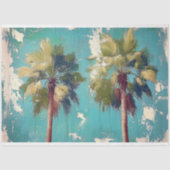 Palmbomen Los Angeles Californië Decoupage Tissuepapier (Voorkant)