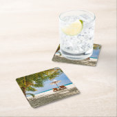 Palmbomen | Moody Sky Kartonnen Onderzetters (Insitu)