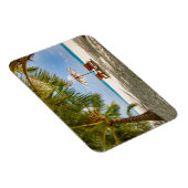 Palmbomen | Moody Sky Magneet (Rechterzijde)