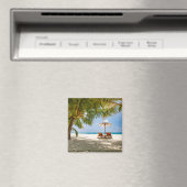 Palmbomen | Moody Sky Magneet (Insitu (Vaatwasser))