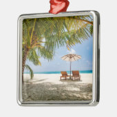 Palmbomen | Moody Sky Metalen Ornament (Links)