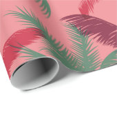 Palmbomen naadloos cadeaupapier (Rol Hoek)