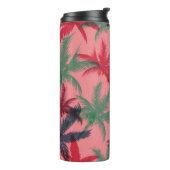 Palmbomen naadloos thermosbeker (Gedraaid links)