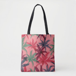 Palmbomen naadloos tote bag