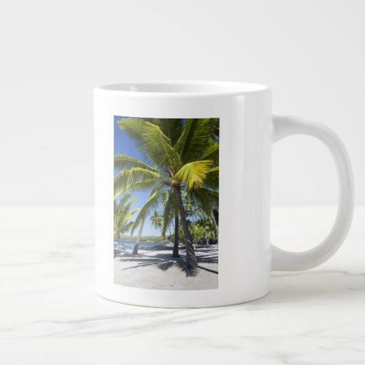 Palmbomen, nationaal historisch park Pu'uhonua o Grote Koffiekop (Rechts)